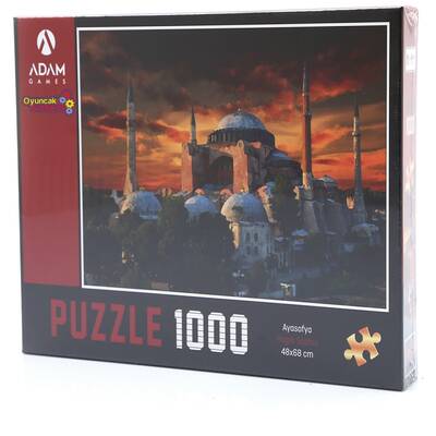 Adam Games Puzzle 1000 Parça Ayasofya Camii - 1