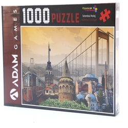 Adam Games Puzzle 1000 Parça İstanbul Kolaj - 1