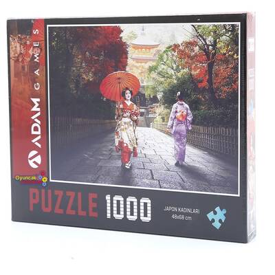 Adam Games Puzzle 1000 Parça Japon Kadınları - 1