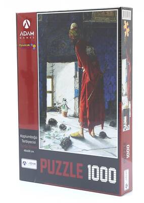 Adam Games Puzzle 1000 Parça Kaplumbağa Terbiyecisi - 1