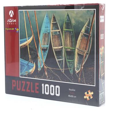 Adam Games Puzzle 1000 Parça Kayıklar - 1