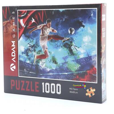 Adam Games Puzzle 1000 Parça Türk Milli Takım - 1