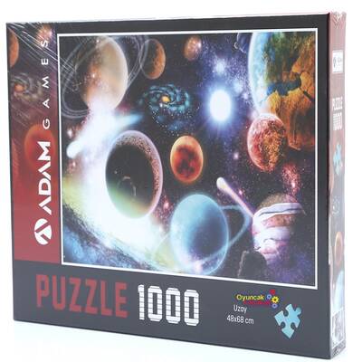 Adam Games Puzzle 1000 Parça Uzay - 1