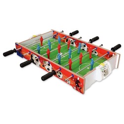 Ahşap Langırt Futbol Oyunu Üç Kollu - Matrax