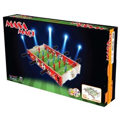 Ahşap Langırt Futbol Oyunu Üç Kollu - 2