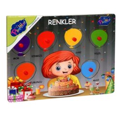 Ahşap Tutmalı Renkler - PlayWood-Onyıl