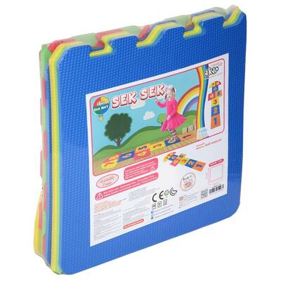 Akar Eva Oyun Karosu Oyun Matı Seksek Oyunu 33x33 Cm 7 mm - 2