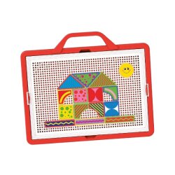 Arkadaşım Bul ve Yap Çantalı Set – 32 Parça Şekil + 10 Farklı Resim - 4