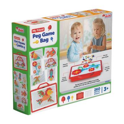 Arkadaşım Çivi Oyunu Çantalı Model – 260 Parça - 1