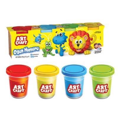 Art-Craft 4'lü Oyun Hamuru 560 Gr - 1
