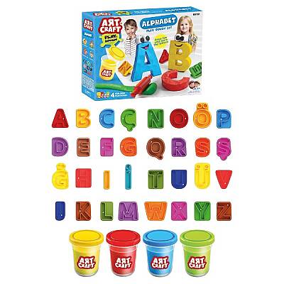 Art Craft Alfabe Oyun Hamuru Seti - 1
