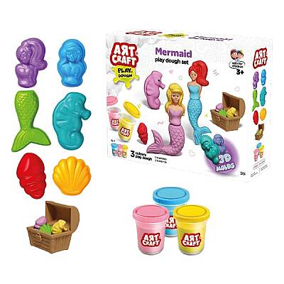 Art Craft Deniz Kızı Oyun Hamuru Seti 168 Gr - 1