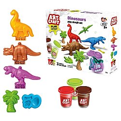 Art Craft Dinozorlar Oyun Hamur Seti 168 Gr - Art Craft