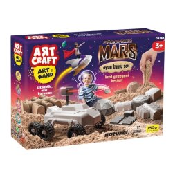 Art Craft Görevimiz Uzay Mars Kurumayan Kinetik Kum Oyun Seti 750 gr - Art Craft