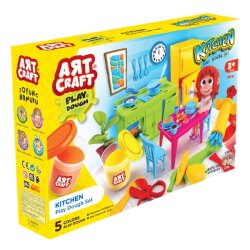 Art Craft Mutfak Oyun Hamur Seti 280 gr Aksesuarlı - Art Craft