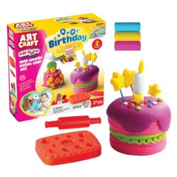 Art Craft Oyun Hamuru Doğum Günü Seti - Art Craft