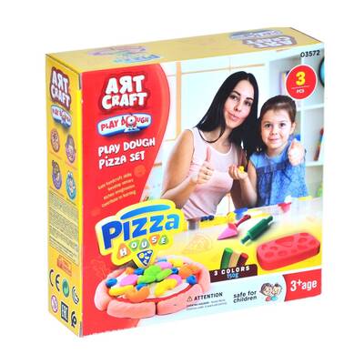 Art Craft Oyun Hamuru Pizza Seti Aksesuarlı - 1