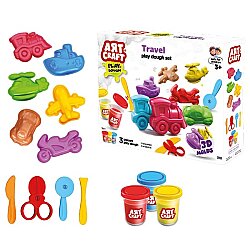 Art Craft Seyahat Araçları Oyun Hamur Seti 168 Gr - Art Craft