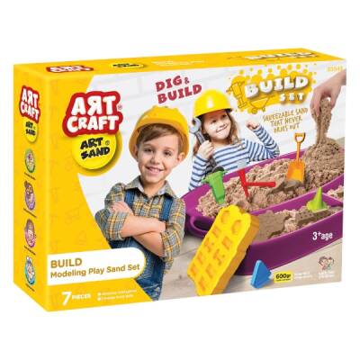 Art Sand İnşaat Kurumayan Oyun Kumu Seti 600 gr - 1