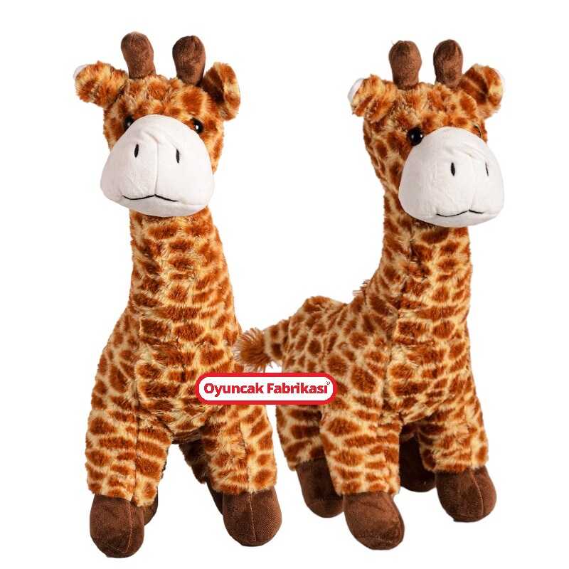 Ayakta Duran Oyuncak Peluş Zurafa 65 Cm
