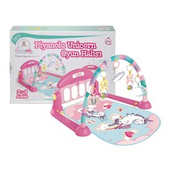 Babycim Pianolu Oyun Halısı Mantar/Unicorn/Balina - Babycim