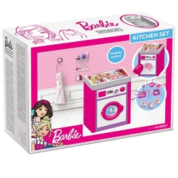 Barbie Büyük Oyuncak Çamaşır Makinası Sesli - 2
