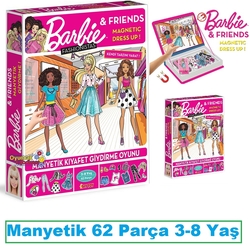 Barbie Fashionistas Manyetik Kıyafet Giydirme Oyunu 62 Parça 3-8 Yaş - Dıy Toy