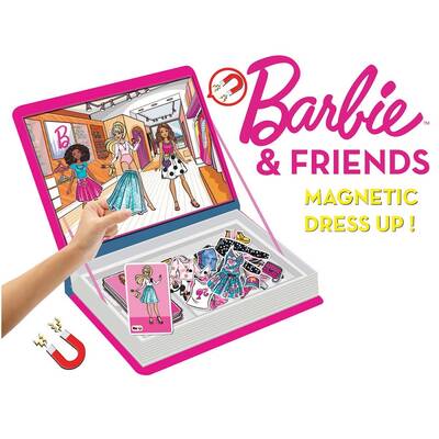 Barbie Fashionistas Manyetik Kıyafet Giydirme Oyunu 62 Parça 3-8 Yaş - 3