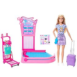 Barbie Malibu ve Bagaj Teslim Oyun Seti - 2