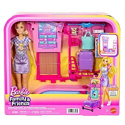 Barbie Malibu ve Bagaj Teslim Oyun Seti - Barbie