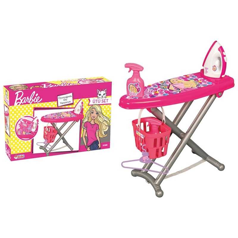 Barbie Oyuncak Ütü Masası Ve Ütü Seti