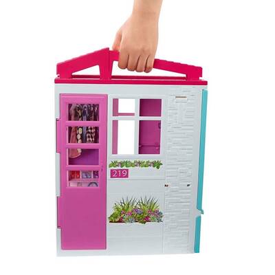 Barbie Taşınabilir Oyuncak Portatif Evi (FXG54) - 2