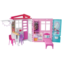 Barbie Taşınabilir Oyuncak Portatif Evi (FXG54) - 3
