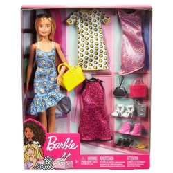 Barbienin Kıyafet Kombinleri Oyun Seti Mattel-GDJ40 - Barbie