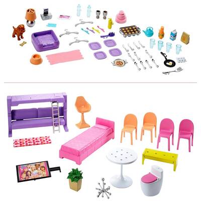 Barbie'nin Oyuncak Rüya Evi Barbienin Hayatı (FHY73) - 3