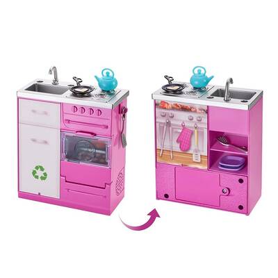 Barbie'nin Oyuncak Rüya Evi Barbienin Hayatı (FHY73) - 5
