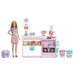 Barbienin Pasta Dükkanı Oyun Seti /Barbie Ben Büyüyünce Mattel-GFP59 - 2