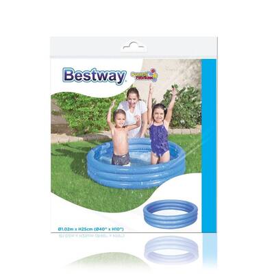 Bestway Bw 51024 Şişme Çocuk Havuzu 3 Boğumlu 102 X 25 Cm - 4
