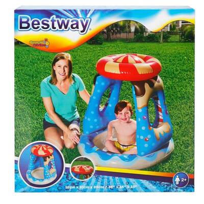 Bestway Candyville Toddler Gölgelikli Şişme Çocuk Havuzu BW52270 - 3