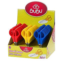 Bu-Bu Plastik Makas Okul Anaokulu Hobi ve Etkinlik Makası - BU-BU