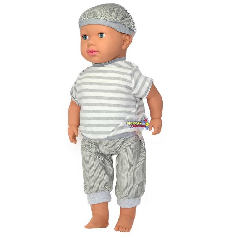 Burak Oyuncak Türkçe Konuşan Kel Bebek Büyük Boy 60 Cm
