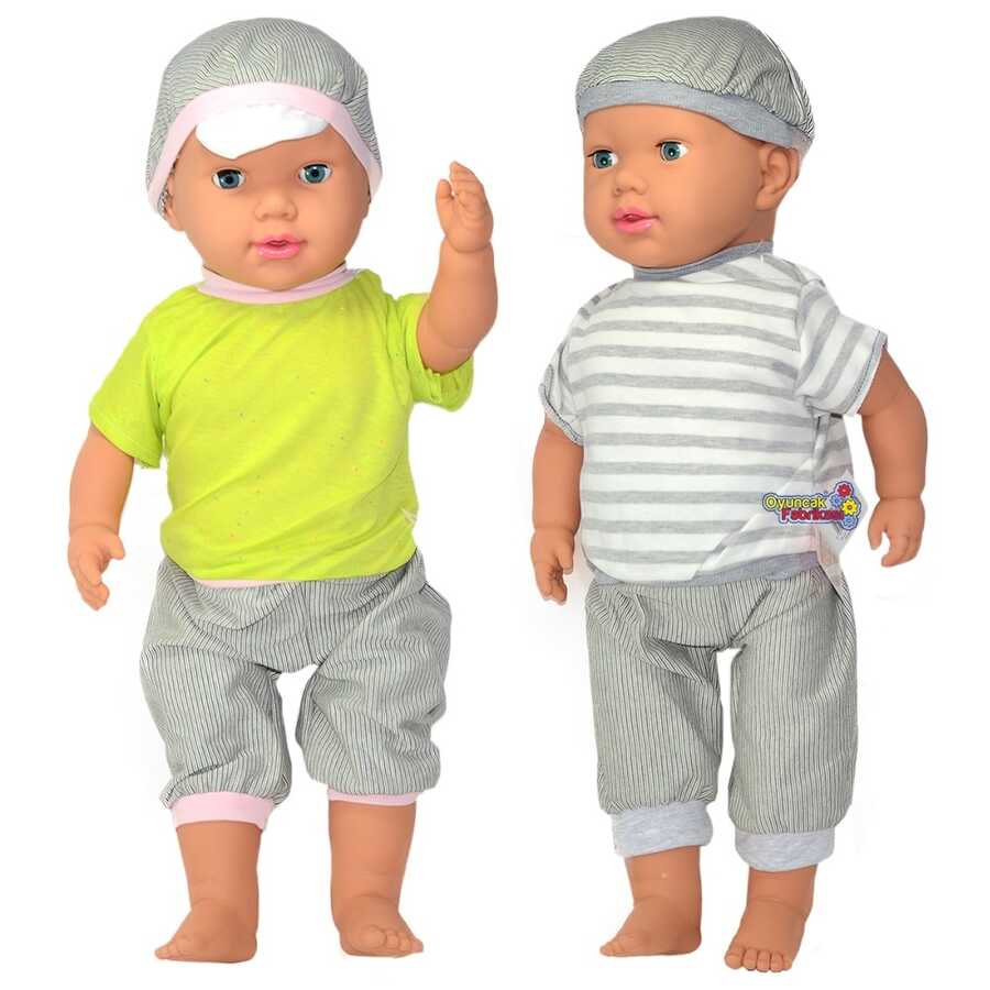 Burak Oyuncak Türkçe Konuşan Kel Bebek Büyük Boy 60 Cm