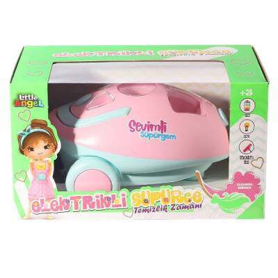 Büyük boy Oyuncak Elektrikli Süpürgesi Pilli Işıklı - 2