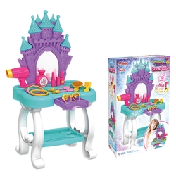 Candy Ken Oyuncak Şato Güzellik Masası 15 Parça Set-03695 - Dede Toys