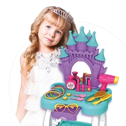 Candy Ken Oyuncak Şato Güzellik Masası 15 Parça Set-03695 - 3