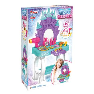 Candy Ken Oyuncak Şato Güzellik Masası 15 Parça Set-03695 - 4