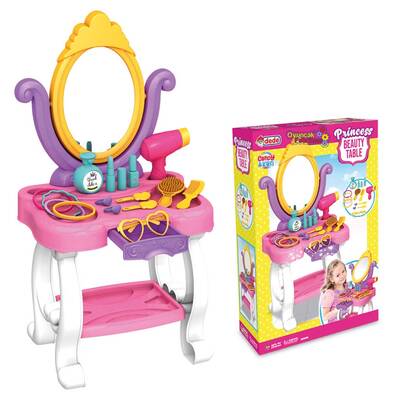 Candy Ken Prenses Oyuncak Güzellik Masası 15 Parça Set 03696 - 1