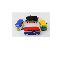 Çek Bırak 1962 Volkswagen Classical Bus (Mat Renkli) - Kinsmart