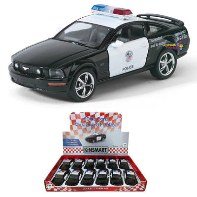 Çek Bırak Araba Kinsmart 2006 Ford Mustang GT Police - 1