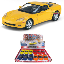 Çek Bırak Araba Kinsmart 2007 Chevrolet Corvette Z06 - Kinsmart